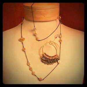 Juicy Couture Necklace & Earrings